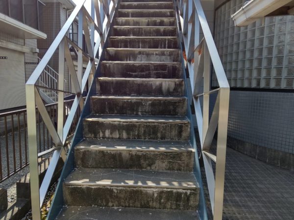 相模原市にて階段防水工事を行いました