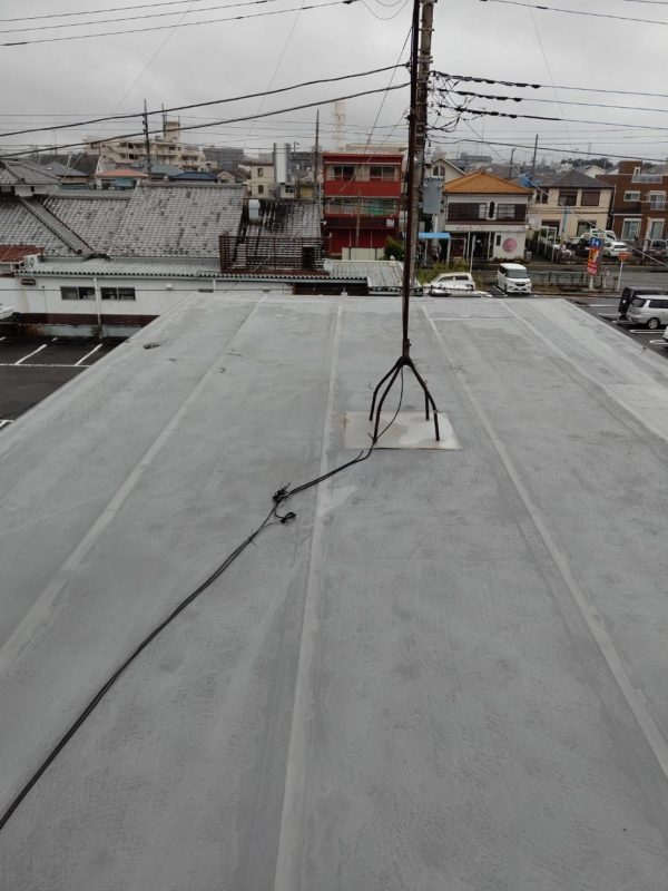 相模原市中央区にて屋上防水工事を行いました