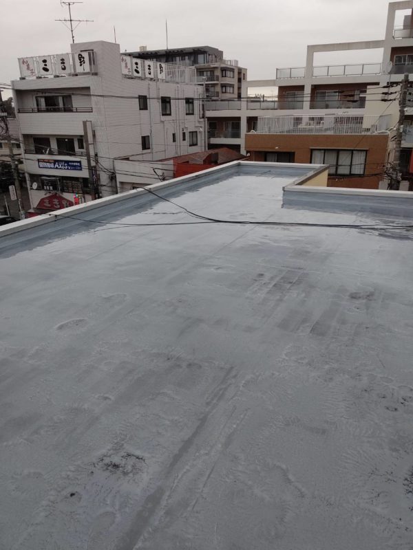 相模原市で屋上の防水工事を行いました